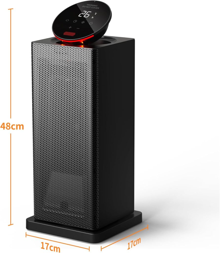 calefactor medidas