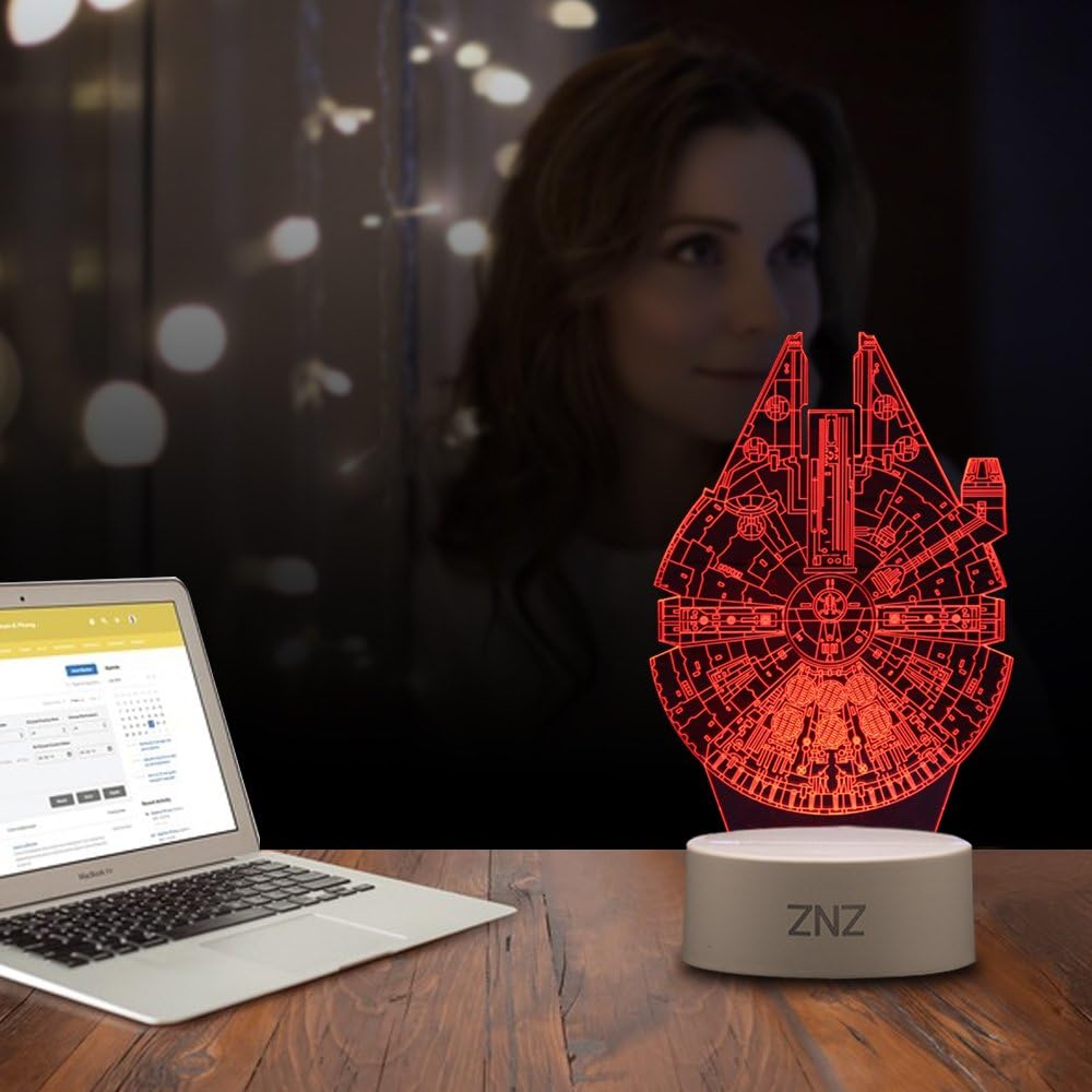 lampara led star wars
