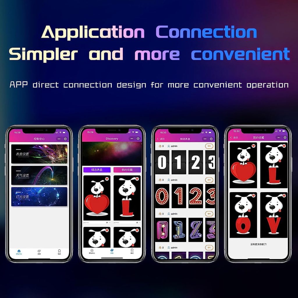 app Sikai Reloj Nixie de Tubo