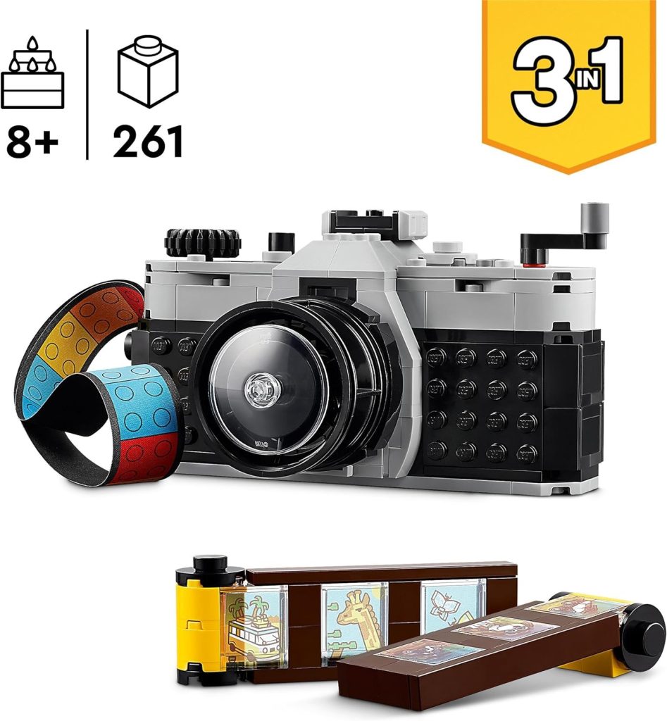 cámara retro lego