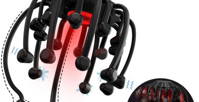 masajeador de cabeza eléctrico
