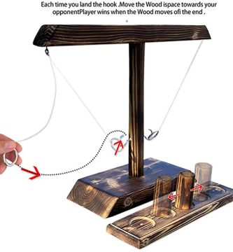 Juego de lanzamiento de anillos