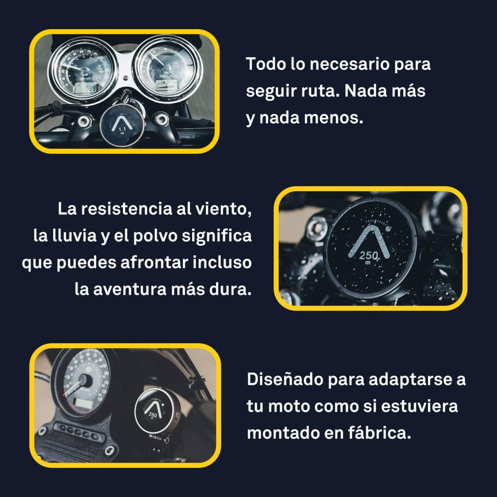 Moto ordenador GPS